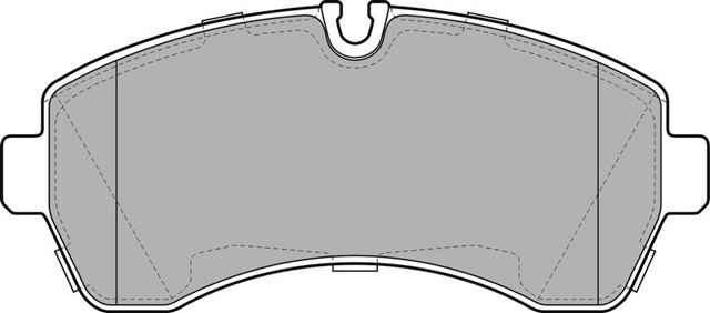 FREN BALATASI ON MERCEDES SPRINTER B906 B907 B910 . VW CRAFTER 30 - 35 - 50