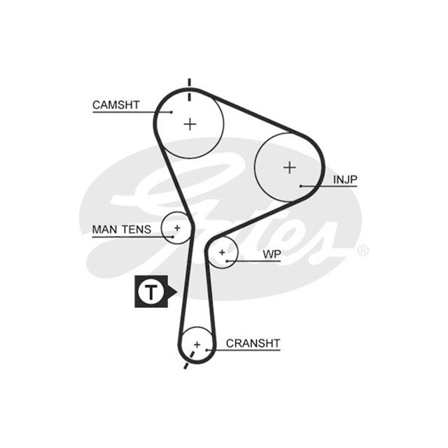 TRIGER KAYISI 132X260 132 DIS MASTER - MOVANO - VIVARO - TRAFIC 1.9 DCI - LGN 1.9 TDI 8V CT1025