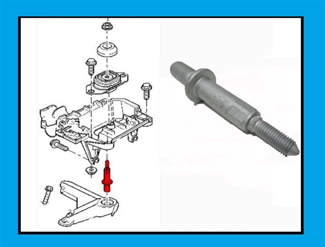 SANZIMAN TAKOZ SAPLAMASI SABIT MEGANE II K9K