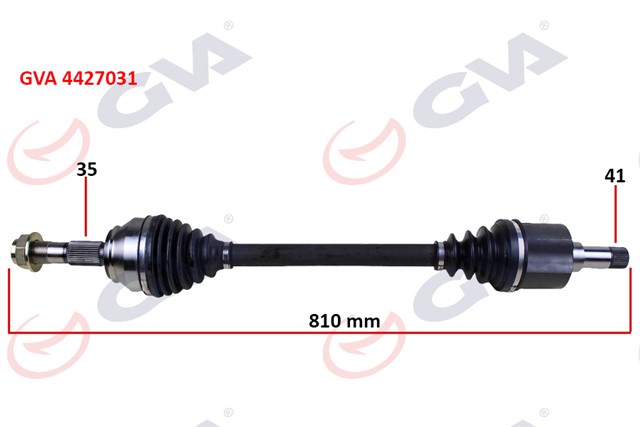 KOMPLE AKS SOL DUCATO - BOXER - JUMPER 2.2 MJTD - 2.3 MJTD 06 - 810MM