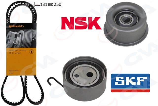 EKSANTRIK GERGI KITI 131X250 ASTRA G - COMBO C - CORSA C - MERIVA A 1.7 CDTI Y17DT - Z17DTH - Y17DTL - Z17DTL