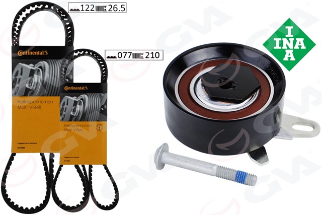 TRIGER SETI 122X26.5 - 077X210 TRANSPORTER T4 2.4D 90 - 03 AJA K065323XS 2 KAYIS 1 GERGI