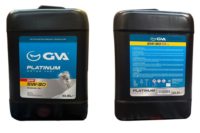 MOTOR YAGI 5W30 10.5 LT PLATINUM PARTIKULLU - DPF TAM SENTETIK API SN/CF