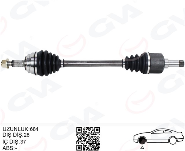 KOMPLE AKS SOL ON PSA 3008 1.5 - 1.6 BLUEHDI M - T 16 - 5008 II 1.5 HDI - 1.6 HDI M - T 14 - C4 PIC. 1.6 HDI M - T 13 - C5 AIRCROSS 1.5 HDI M - T 19 - 