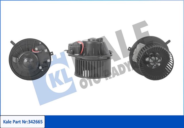 KALORIFER MOTORU GOLF5 - GOLF6 - JETTA - CADDY - A3 04 - 13