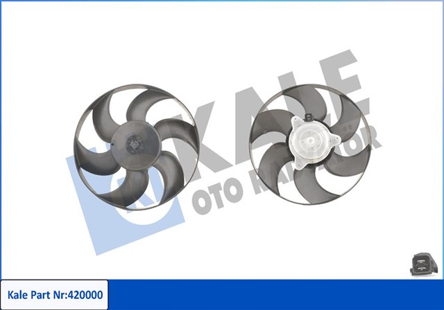 FAN MOTORU PERVANE CITROEN XANTIA - XSARA PEUGEOT P306 220W - 320MM