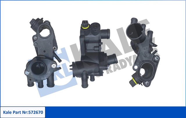 KOMPLE TERMOSTAT - PLASTIK GOVDELI 87 C SEAT AROSA - CORDOBA - IBIZA - INCA - SKODA FELICIA - OCTAVIA - VW CADDY GOLF - LUPO - POLO - VENTO