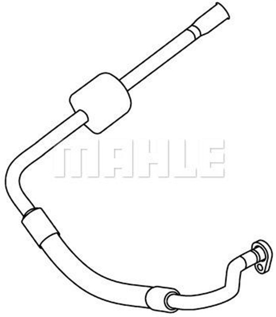 KLIMA BORUSU CITROEN C5 04 PEUGEOT 407 04