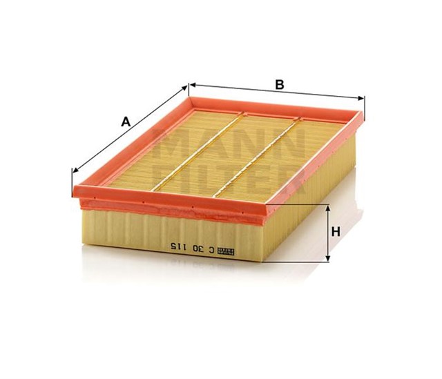 HAVA FILTRESI JAGUAR STYPE 2.5 3.0 4.2 2.7D 2002 - 2008 XF 2.0 3.0 4.2 2008 - 2015 XJ 2009 2015