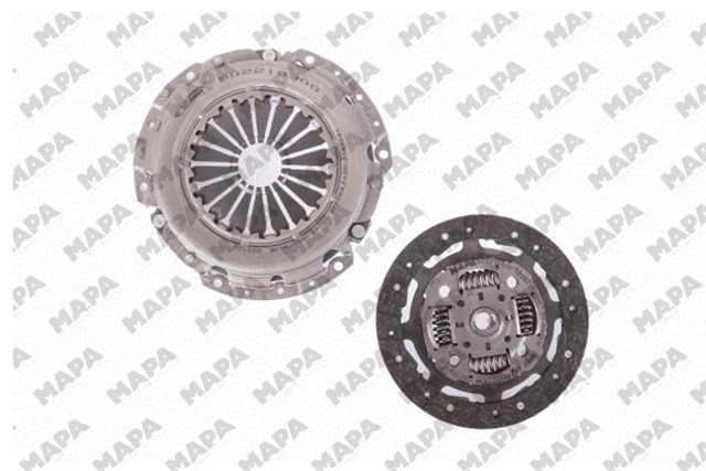 2 LI DEBRIYAJ TAKIMI BASKI DISK FIESTA 1.6I 16V 02/00 3000951794 - 826492 - 621301309