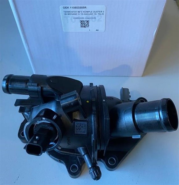 TERMOSTAT 89 C KOMPLE DUSTER II 19 MEGANE IV 15 KADJAR 15 TALISMAN 15 1.3 TCE H5H
