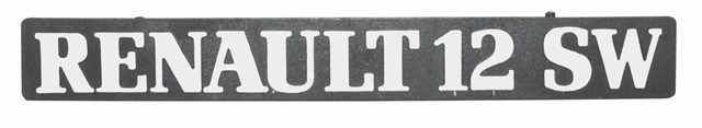 ARKA YAZI RENAULT 12 SW
