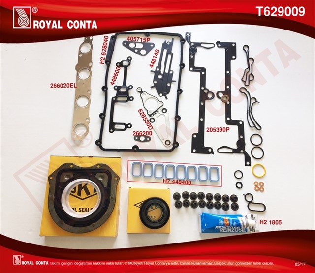 MOTOR TAKIM CONTA SKT KEC. SUBP.LASTIK SKC SIZ TRANSIT V348 11 14 V363 14 RANGER 12 2.2TDCI 155PS EURO5 A.CEKER