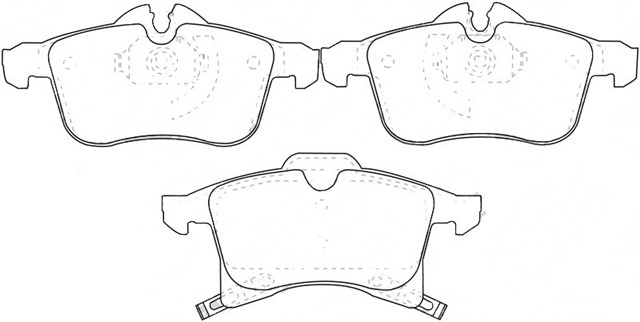 ON BALATA ASTRA H 04 MERIVA 03 ZAFIRA 05 CORSA C D 03 COMBO 04