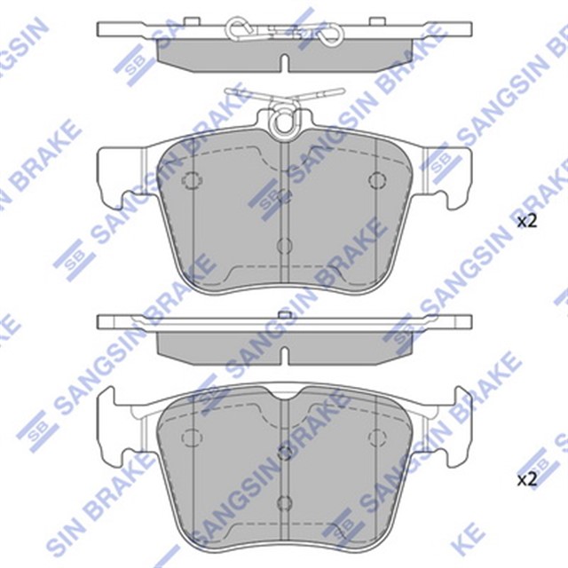 FREN BALATASI ARKA GOLF7 - A3 - LEON - PASSAT - T - ROC - ATECA - SUPER B - KAROQ 13 - 