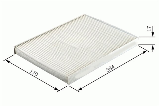 POLEN FILTRESI TMPR 93 TIPO 95 1.4 - 1.6 IE - 1.7D - 1.8IE - 1.9TD - 2.0 ALFA 145 - 146