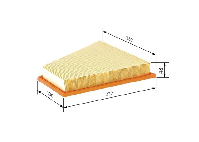 HAVA FILTRESI F07 - F10 - F11 - F18 - X1 E84 - Z4 E89 N20 10 - 17