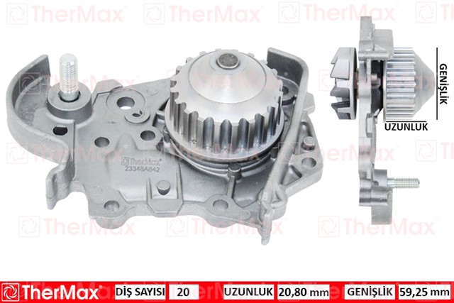 DEVIRDAIM MGN - R19 1.6 ENJ CLIO SYMOL 1.4 K7M - LOGAN - SANDERO 1.4I - 1.6I - QASHQAI 1.6 PA1035 T 7700861686 - 1307700QAD