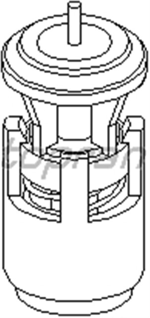 755 TERMOSTAT KOMPLE BORA - CADDY II - III - GOLF III - IV - V - POLO - CORDOBA - IBIZA - FABIA - OCTAVIA - LEON - TOLED