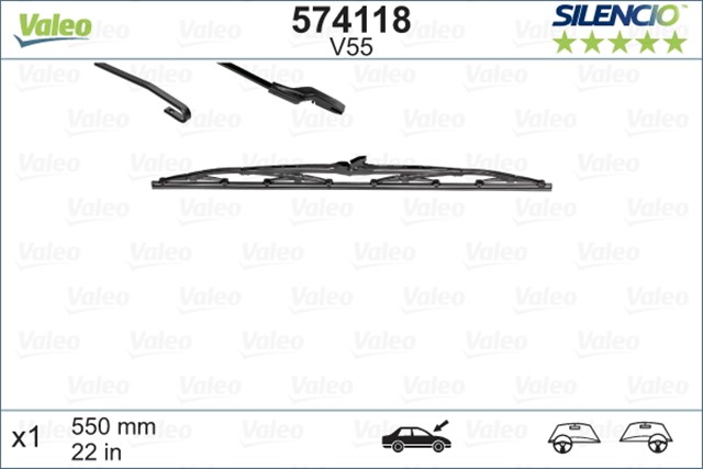 SILECEK SILENCIO 55CM X1 V55 MGN - CIT XM - ZX - P306
