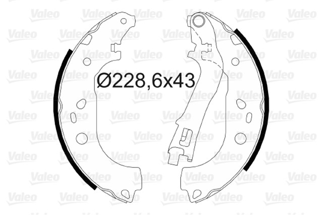 ARKA PABUC BALATA DOBLO 1.3 MULTIJET - 1.6 NATURAL POWER - 1.9JTD - 1.9D MULTIJET 228X42
