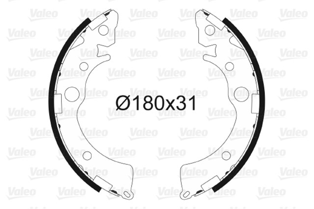 ARKA PABUC BALATA HONDA CIVIC IV 1.3 - 1.5 I - 1.6 I ABS SIZ 91 - 95 - CIVIC V EJX 1.6 VTI 96 - 00