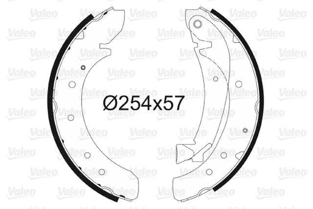 ARKA PABUC BALATA BOXER - DUCATO - JUMPER 94 - 02 JUMPY 1.6HDI 07 SCUDO 1.6D07 EXPERT 07 1800KG