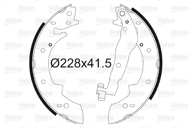 ARKA PABUC BALATA R21 - CNCRD - P305 - P405