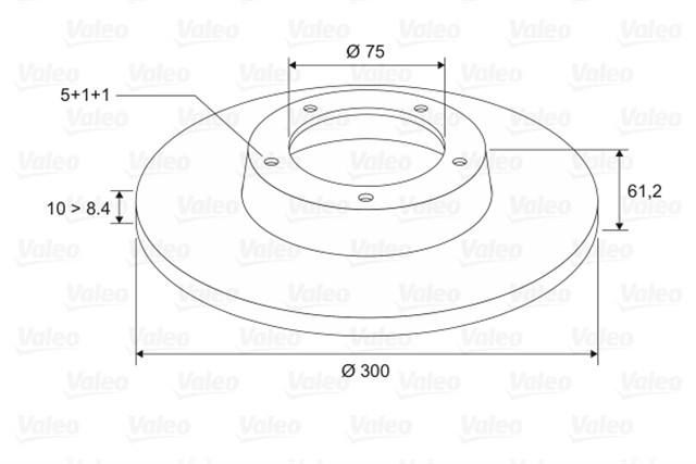 FREN DISKI ARKA BMW E34 90 95