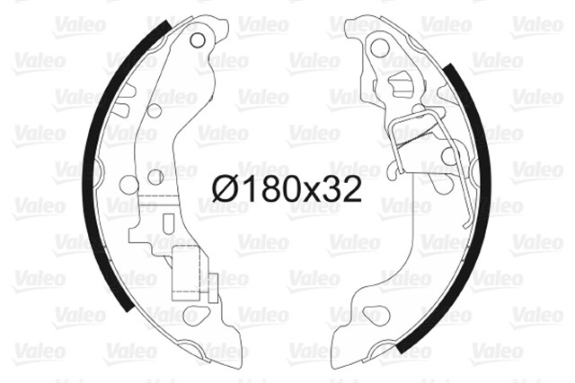 PABUCLU FREN BALATASI FIAT PUNTO II 99 - 05 1.2 I. 1.9 JTD ABS - ; PUNTO II 99 - 05 1.2 I