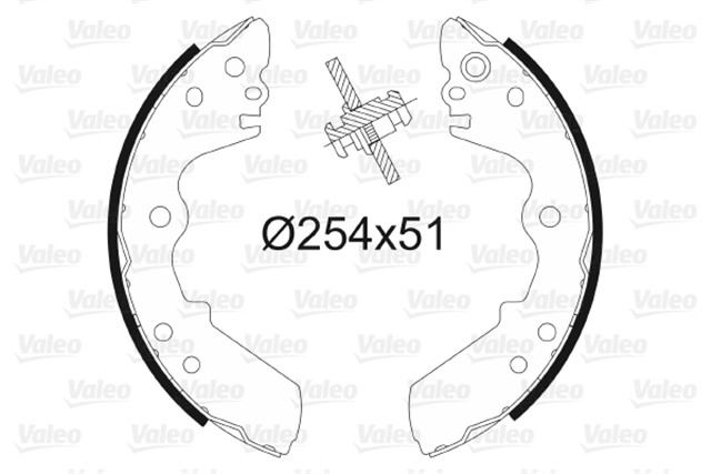 PABUCLU FREN BALATASI OPEL FRONTERA 2.0 I. 2.3 TD. 2.4 I 91 - 98