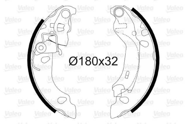 PABUCLU FREN BALATASI FIAT PANDA 169 8/2009 6/2010 / FIAT PANDA NUOVA 169 9/2003 9/2009 /