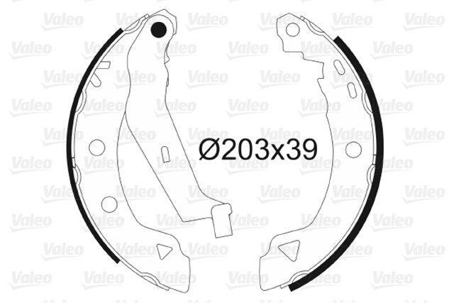 PABUCLU FREN BALATASI ALFA ROMEO 145 1.3 I. 1.4 I. 1.6 I. 1.9 JTD. 1.9 TD ; 146 1.4 I. 1.6 I. 1.9 JT