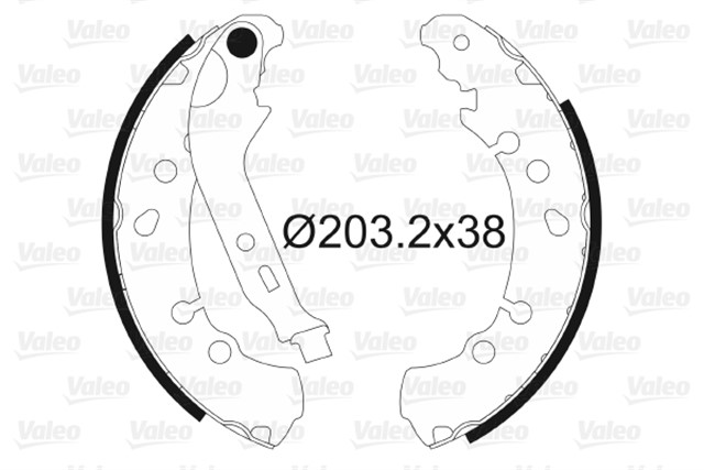 PABUCLU FREN BALATASI TOYOTA YARIS 1.0. 1.1. 1.3. 1.4 D 05 - 11