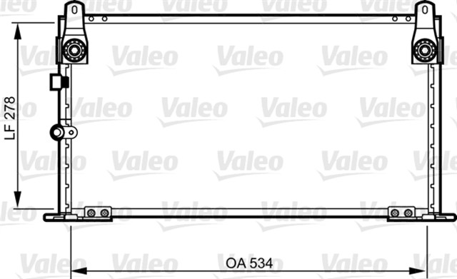 KONDENSER TOYOTA HILUX PICK - UP