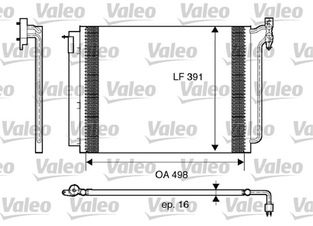 KLIMA RADYATORU BMW M54 M57 N X5 E53