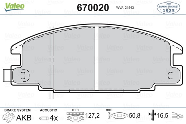 ON FREN BALATASI GDB892 CAMPO 1987 FRONTERA A 1992 - 1998