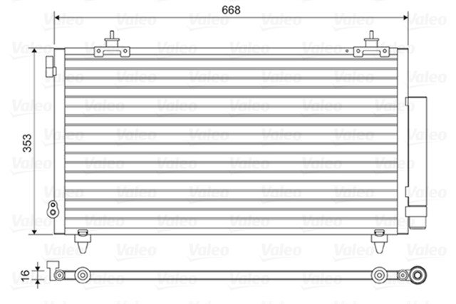 KONDENSER TOYOTA CELICA