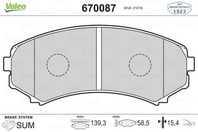 ON BALATA E2200 - E2000