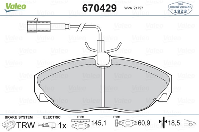 FREN BALATASI ON FISLI BOXER - DUCATO - JUMPER 1400KG 94 - 02