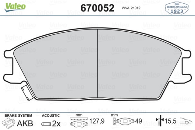 ON BALATA ACCENT II 1.3 - 1.5 01.00/11.05 CRDI GETZ 09.02/06.09