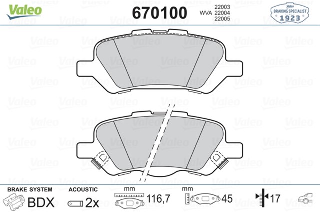 ARKA BALATA TOYOTA VENZA 08