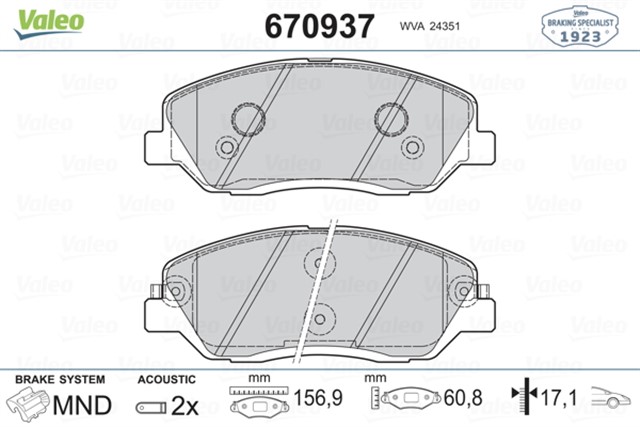 ON BALATA SANTAFE 2.4 2.7 2.2CRDI 04 08 12 KIA SORENTO 2.4 2.0CRDI 2.2CRDI 94 12 KORANDO 12