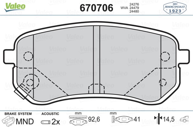 ARKA BALATA HYUNDAI I10 - 1.0 1.1 - 1.2 08 11 KIA PICANTO 1.0 - 1 - 1 08