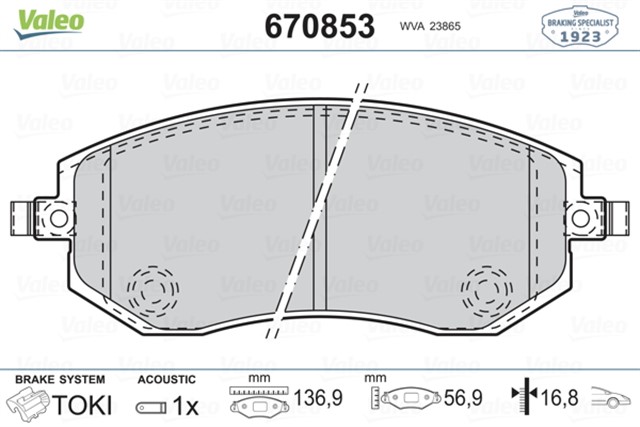 ON BALATA SUBARU FORESTER 2.0.2.0S 2.0D 2.5 02 09 IMPREZA 2.0 00 2.0D 2.0R 08 OUTBACK LEGACY