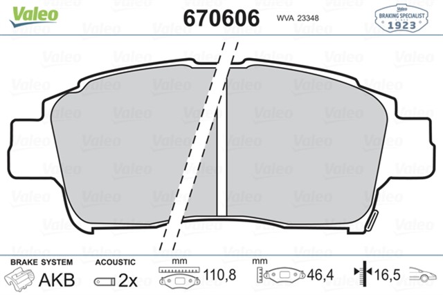 DISK FREN BALATASI ON TOYOTA ECHO 1999 - 2005. PLATZ 1999 - 2005. PROBOX/SUCCEED 2002 . SOLUNA VIO