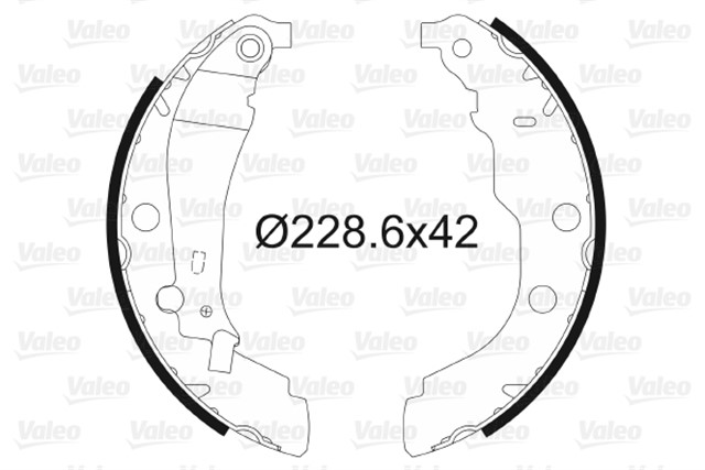 PABUCLU FREN BALATASI P406 PABUCLU FREN BALATASI BINEK