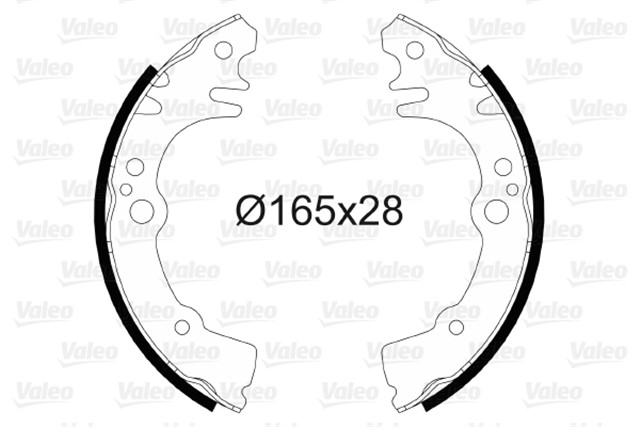 PABUCLU FREN BALATASI DAIHATSU CUORE IV PABUCLU FREN BALATASI BINEK