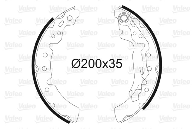 PABUCLU FREN BALATASI TOYOTA COROLLA PABUCLU FREN BALATASI BINEK