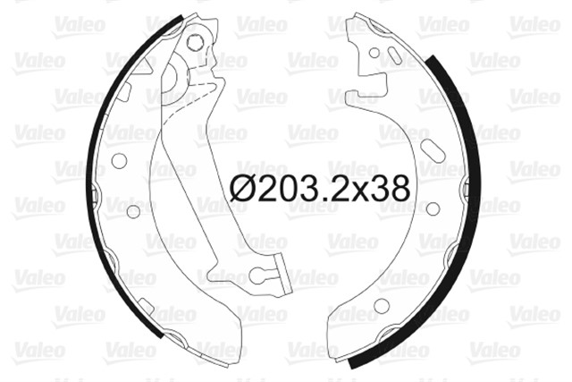 PABUCLU FREN BALATASI FORD ESCORT V - ORION III - MONDEO I PABUCLU FREN BALATASI BINEK